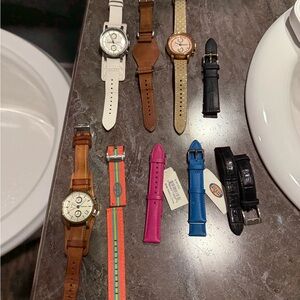 Fossil Women's Watch Collection - Brown, White, Pink, Blue